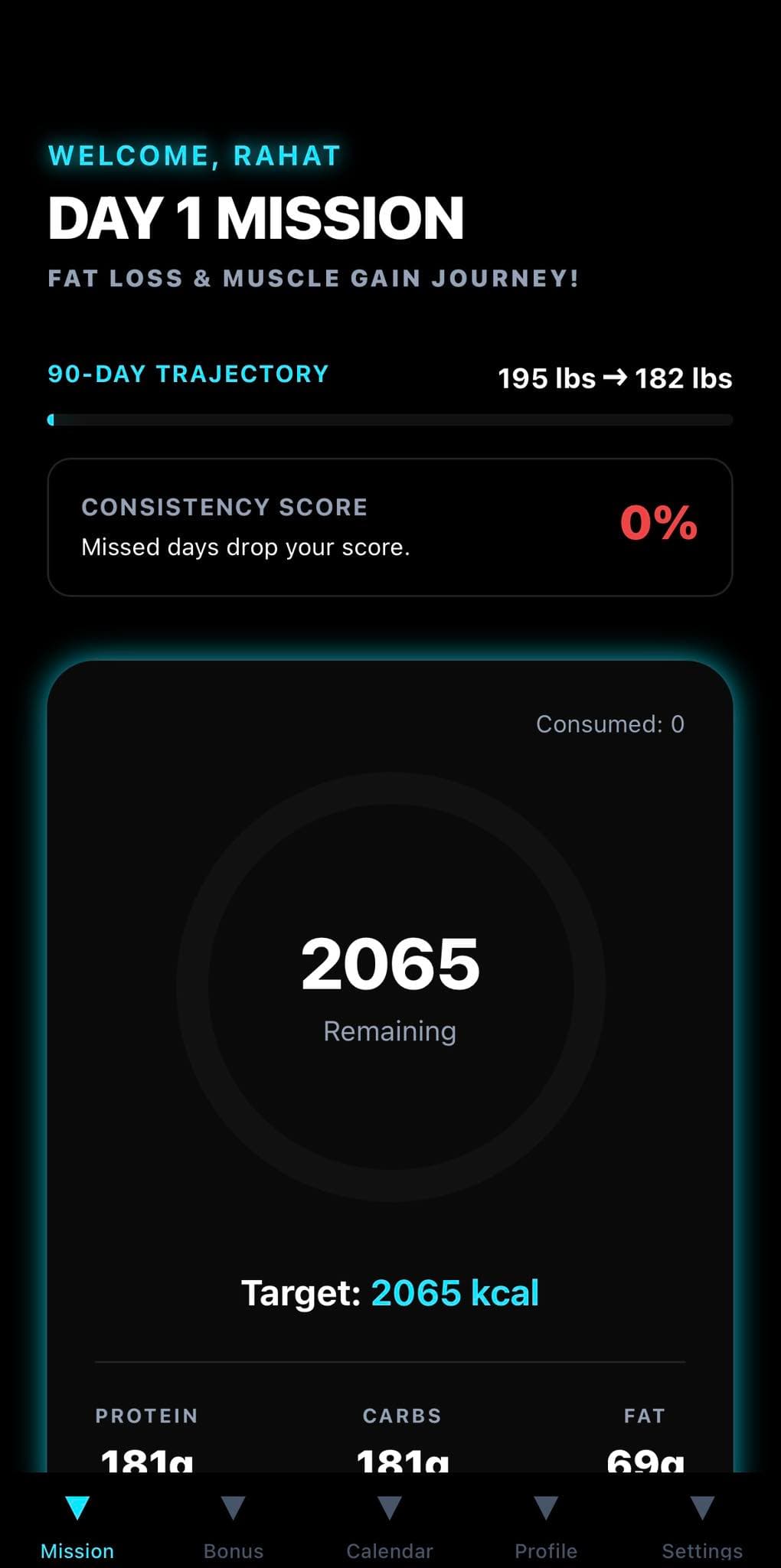 App Interface